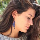 boucle d'oreille femme tendance ailes d'ange, boucles d'oreilles tendance, boucles d'oreille tendance