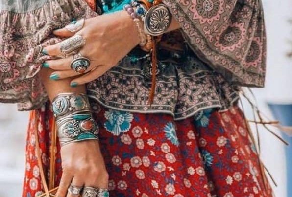 Mode femme bohème hippie chic look bohème bijoux bohème femme MIA Provence
