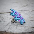 bague mandala bleu rose mia provence