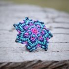 bague mandala bleu rose turquoise mia provence