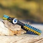 bracelet homme tendance bracelet homme bicolore ou tricolore en fil bracelet homme fait main en France bracelet homme sur mesure bracelet homme personnalisable