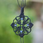collier bohème chic noir - MIA Provence