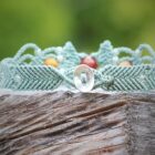 fermeture bracelet femme en pierre naturelle argent vert mia provence