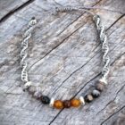 bracelet tresse homme fait main agate jade mia provence