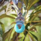collier leila avec pendentif en pierre fine naturelle