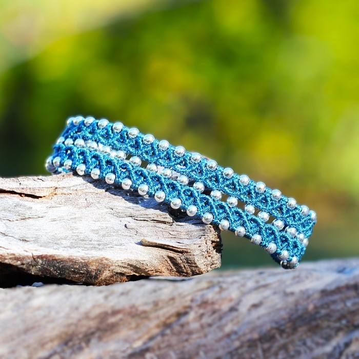 bracelet femme perles argent massif Couleurs tendance mode automne hiver 2026 2027