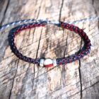 bracelet homme fil tressé et perles bracelet homme ajustable bracelet homme réglable bracelet homme pierre naturelle