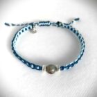bracelet homme fil tressé et perles Bracelet homme bracelet amitié homme bracelet homme tendance